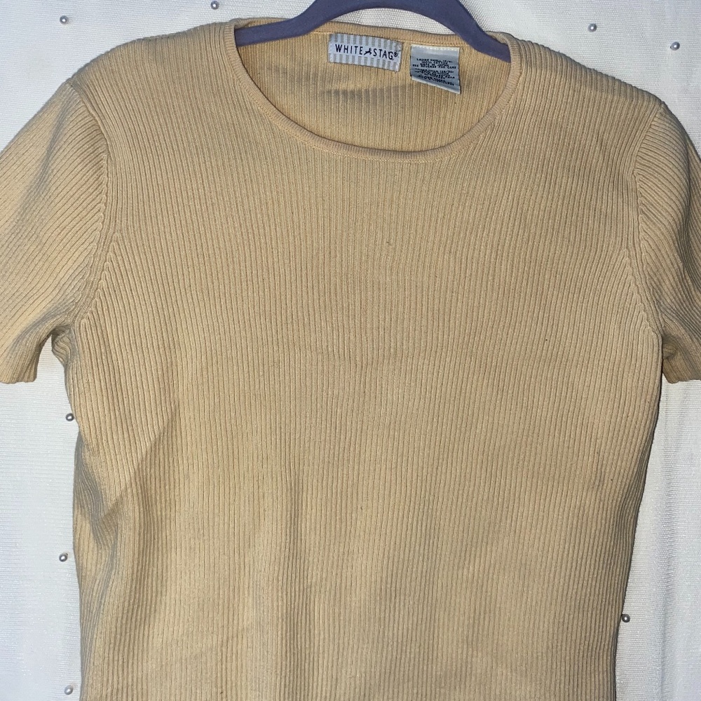 Pastel Orange Short Sleeve